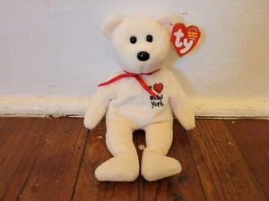 Ty Beanie Baby I Love New York July 26, 2003 NEW - Picture 1 of 4
