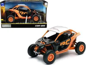 Can-Am (CanAm) Maverick X3 Quad ATV 1/18 Scale Diecast & Plastic Model - ORANGE - Picture 1 of 4
