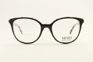 Rare Authentic Kenzo KZ 2277 C01 Black Gray Tortoise 52mm Glasses Frames RX-able - Picture 1 of 5