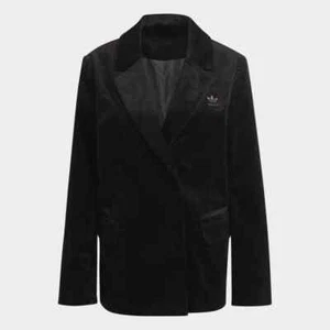 ADIDAS ORIGINAL CORDUROY BLAZER WITH A ELEGANTLY LOOSE SHAPAS ORIGINAL - Picture 1 of 5