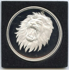 1969 Yemen Lion Proof Silver Dollar 2 Riyals Arab Republic - E590