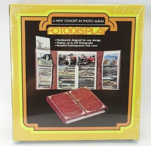 NIB FotoDisplay Vintage 250 Photographs New Concept Photo Album FACTORY SEALED - Picture 1 of 6