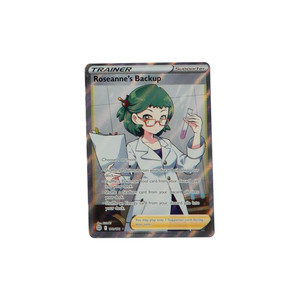 Pokemon TCG Brilliant Stars 172/172 Roseanne's Backup Trainer Card