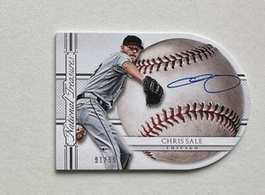 2015 Panini National Treasures Signature Die-Cuts Chris Sale /99 Auto #X3438