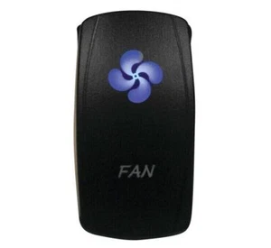 Ventilador de encendido/apagado iluminado DragonFire Racing azul 521381 - Imagen 1 de 1