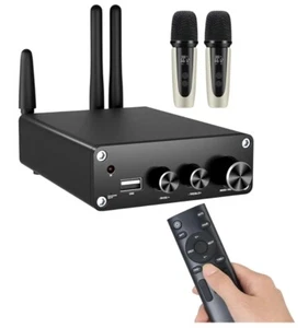 Kimiup AC01M HiFi Mini Stereo Audio Endstufe mit Karaoke, TPA3116... - Bild 1 von 8