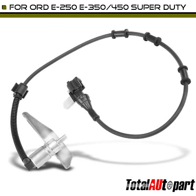 Sensor de velocidade de roda ABS para Ford E-250 03-04 E-350 Econoline dianteiro passageiro lateral - Imagem 1 de 4