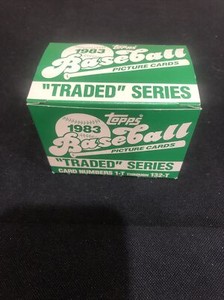 1983 Topps Traded Baseball Set 132 Cards Strawberry Rookie RC Mint *4