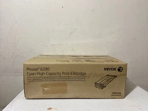 OPEN BOX Genuine Xerox 106R01392 Phaser 6280 Cyan High-Capacity Print Cartridge - Picture 1 of 5