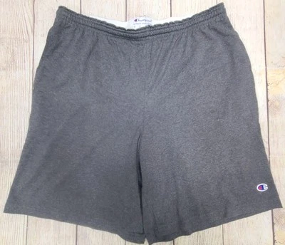 Jersey corto Champion para hombre talla XL gris bolsillos elástico cordón cintura Foto 1 de 4