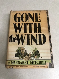 Gone With the Wind by Margaret Mitchell First Edition, October 1936 Printing - Bild 1 von 17