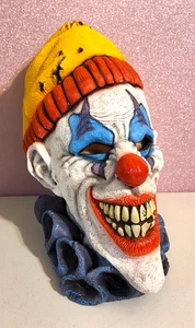 Mask Illusions Scary CLOWN Full Head Mask Made in Mexico - Picture 1 of 9