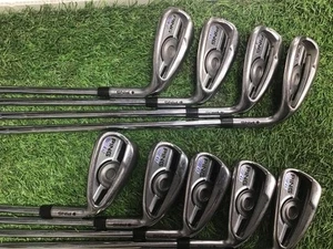 Ping G Iron Set 5-9,Pw,Sw,Uw,Lw 9pc Flex Stiff AWT 2.0 LITE Graphite - Picture 1 of 6