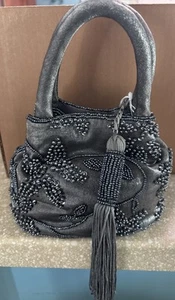 Stephanie Silver Beaded Evening bag - Picture 1 of 6