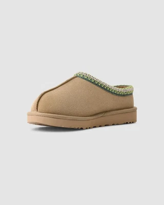 UGG TASMAN Suede & Sheepskin Slippers 5955 MUSTARD SEED/Green Size 9 - Image 1 of 4