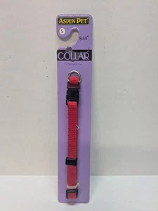 Aspen Pet Collare per Cani Regolabile Rosso (8-14") - NUOVO. (R8) - Foto 1 di 8