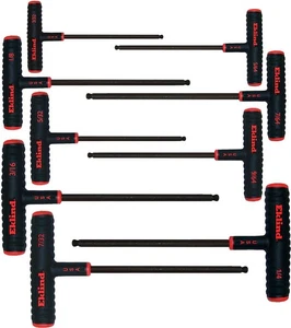 60809 Power-T Handle Ball-Hex Key Allen Wrench, 9 Pieces Set - Picture 1 of 3