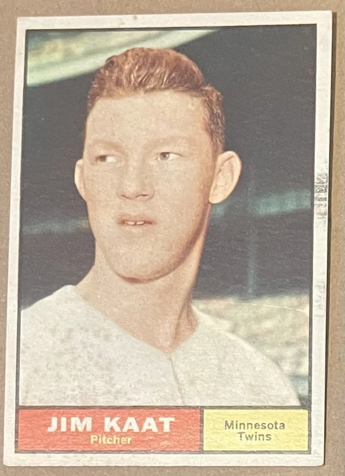 Tarjetas de béisbol Topps 1961, tarjetas de relleno, elige tu tarjeta. Foto 1 de 1