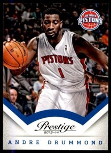 2013-14 Prestige #114 Andre Drummond Pistons *1288