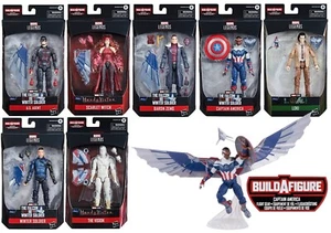 2021 Marvel Studios MCU Legends FALCON FLIGHT GEAR BAF 6" Hasbro Figure Set 7pcs - Picture 1 of 24