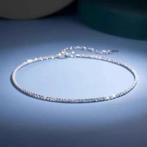 Elegant Thin Chain Bracelet Geometry Shining Bracelet Gift - Picture 1 of 12