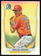 2014 Bowman Draft Chrome Top Prospects Refractors #CTP-3 Carlos Correa
