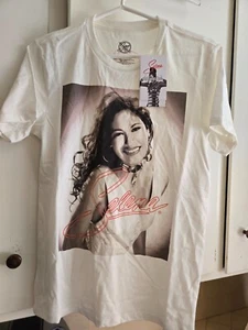 Official Selena XS U.S. Tour T-Shirt NEW With Tags White - Picture 1 of 6