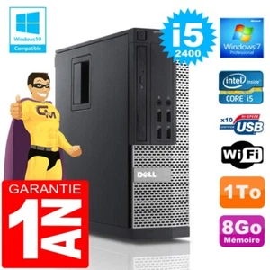 PC DELL 990 SFF Core I5-2400 RAM 8Go Scheibe 1 Zu Wifi W7 - Bild 1 von 4