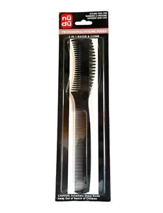NEW Razor/Carving Styling Comb 2 in 1 Razor & Comb Trimming & Creating by NuDu - Picture 1 of 6