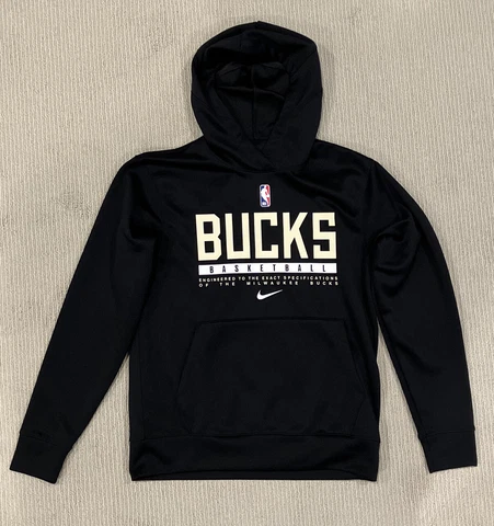 Milwaukee Bucks NBA Nike Spotlight Hoodie Sweatshirt Pullover Mens Size Small Cover