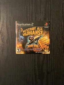 Destroy All Humans! Demo Disc. Playstation 2. PS2. NEW. SEALED. Rare - Picture 1 of 4