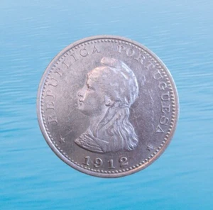 INDIA PORTOGHESE RUPIA 1912/11 LISBONA ZECCA ARGENTO KM 18 #3649# - Foto 1 di 2