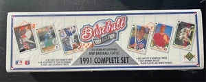 1991 Upper Deck Baseball Edition Complete Card Set - Factory Sealed - 800 Cards - Picture 1 of 2