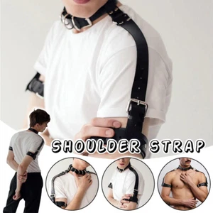 Gothic Shapewear Belt Fashion Shoulder Strap Couple Date Accessories Men - Picture 1 of 13