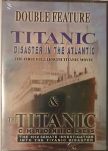 Titanic: Disaster In The Atlantic/ The Titanic Chronicles Double Feature DVD NEW - Picture 1 of 4