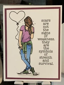 Einheit Kartenset Ballon Mädchen Survival Stampin Up - Bild 1 von 1