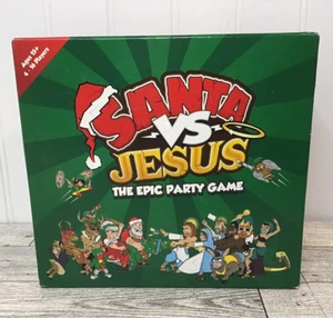 Santa VS Jesus The Epic Party Game - Ages 15+, 4-16 Players, Komo Games Gag Gift - Picture 1 of 2