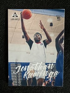 2021 Panini Chronicles Draft Picks Luminance Jonathan Kuminga #80