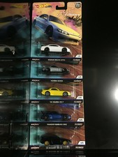 Hot Wheels Car Culture Street Tuners Silvia RX-7 180SX S2000 BRZ NIP FULL SET