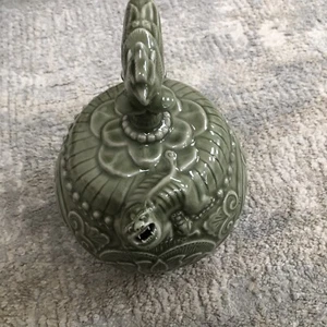 Chinesische Cadogan Teekanne Puzzle Tea Pot Seladon Teekanne - Bild 1 von 19