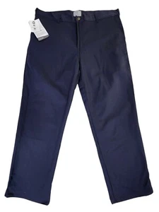 Tyndale FR Pants Men's 40x30 Navy Blue Arc Rated Flame Resist 2112 Cat 2 12 Cal - Picture 1 of 14