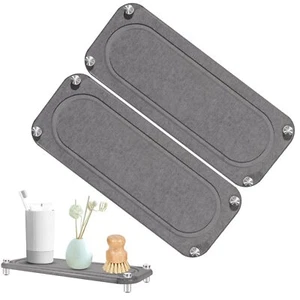 2pcs Instant Dry Sink Organizer Sponge Holder Fast Drying Stone Natural Diato... - Picture 1 of 6