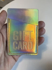 Bershka Porta Carte di Carta Colorato Foglio Arcobaleno, Porta Carte d'Id Portafoglio - Foto 1 di 10