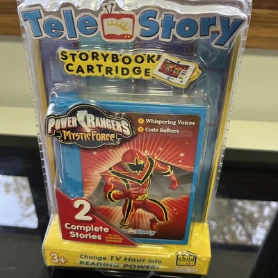 Cartucho Tele-Story Storybook, Power Rangers Mystic Force 2006 JAKKS Pacific - Imagem 1 de 4