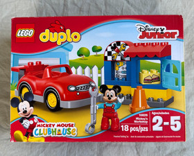 LEGO Duplo 10829 Mickey&rsquo;s Workshop Disney Junior SEALED 18pcs w/ Box 2-5