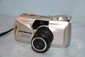 Olympus Stylus Epic Zoom 80 Deluxe 35mm Film Point & Shoot Camera "READ" - Picture 1 of 7