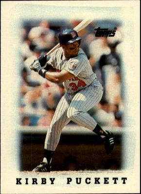 1988 Topps Mini Leaders #23 Kirby Puckett - BB - Image 1 of 2