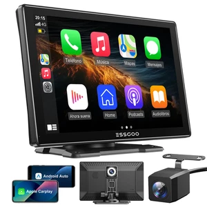 9 Zoll Auto LKW BT NAV Navigation Tragbares Apple CarPlay Android FM mit Camera - Bild 1 von 9