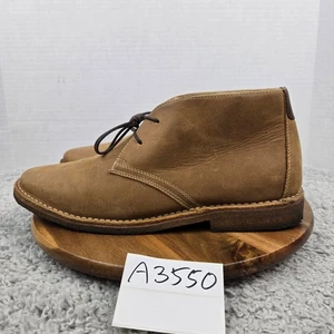 Johnston Murphy Herren 12 Donnelson Hellbraun Leder Lifestyle Kreppsohle Chukka Stiefel - Bild 1 von 13