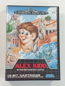 ALEX KIDD IN THE ENCHANTED CASTLE SEGA MEGADRIVE (MD) PAL-EURO (COMPLETE - GOOD  - Photo 1/8